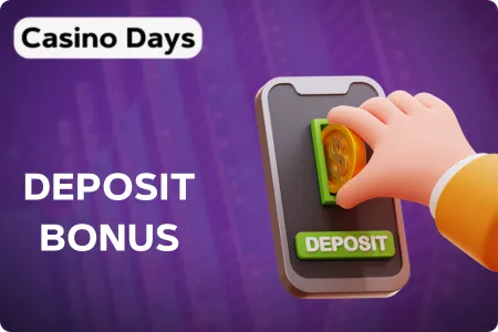 Details about the deposit bonus and its benefits for players