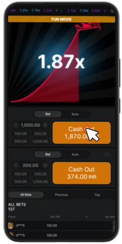 Cash Out Aviator in Casino Day App
