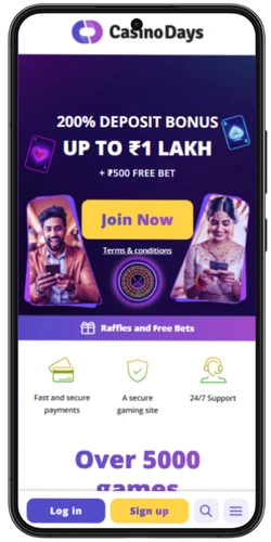 Execute the downloaded Casino Days APK download to commence installation Casino Day APK